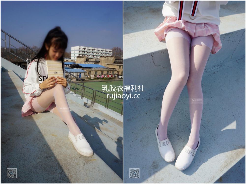 [妖精视觉]  妮妮 少女的百褶裙（天台）