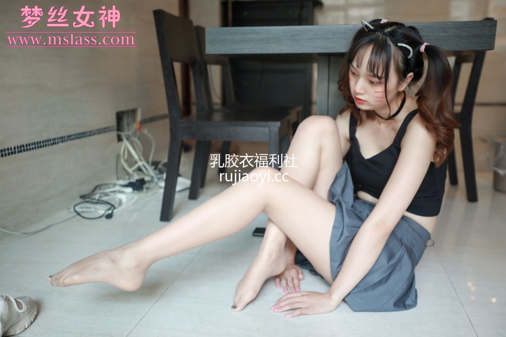 [MSLASS梦丝女神] 2019.07.08 家居小淑女 玥玥 [69P1V689M]