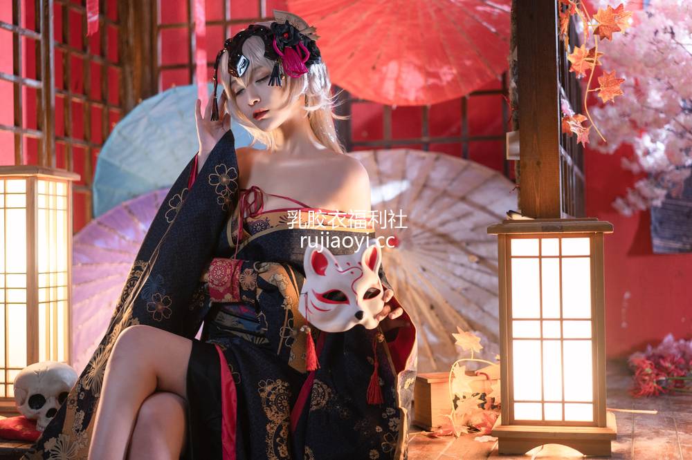 [网红杂图] 铁板烧鬼舞w – 花魁1 [35P562MB]