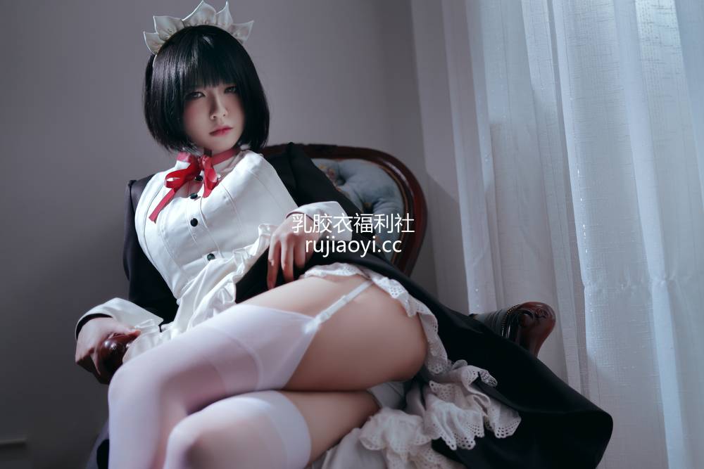 [网红杂图] 半半子 –  嫌パン メイド [60P2V308MB]