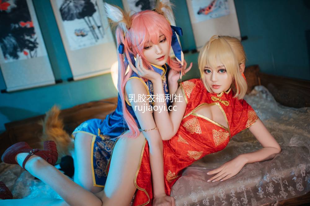 [网红杂图] 铁板烧鬼舞w – 玉藻前旗袍 [12P127MB]