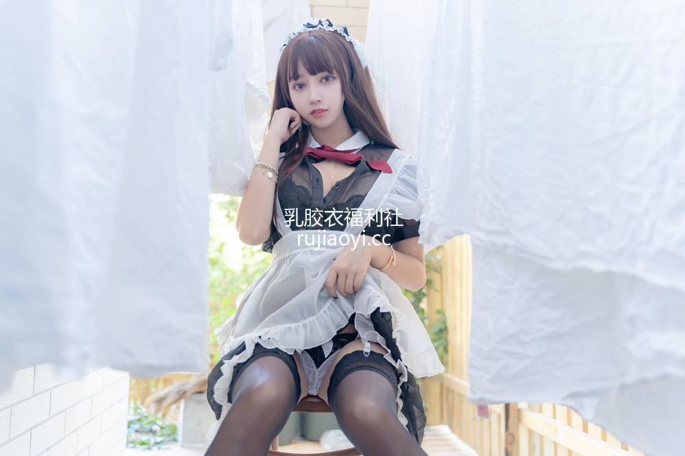 [网红杂图] 过期米线线喵 – 透明女仆 [49P69MB]