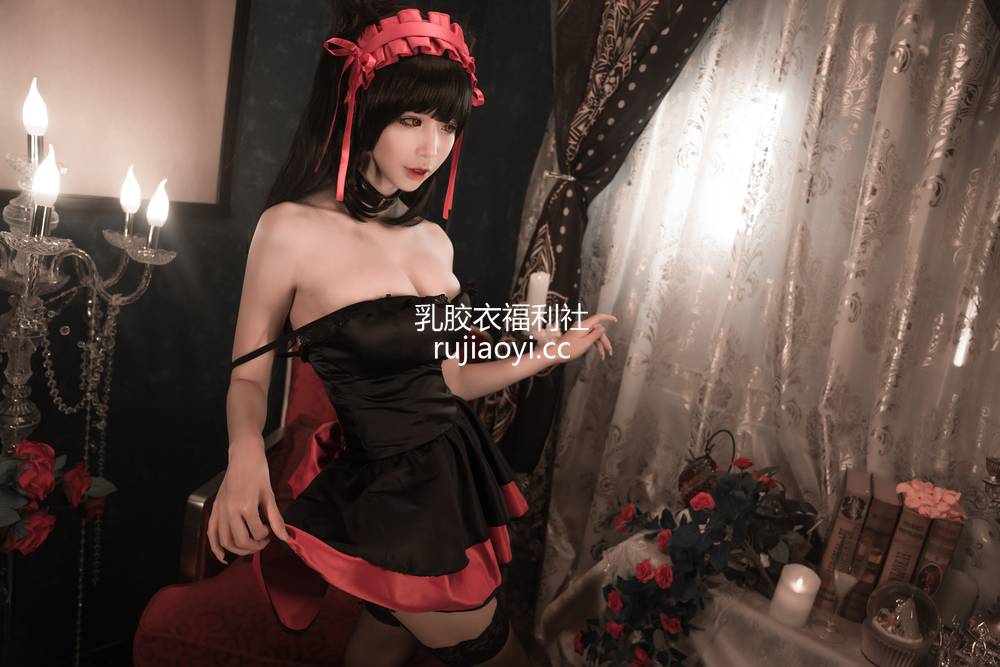 [网红杂图] 爱老师_PhD – 狂三 猫咪内衣 [9P70MB]