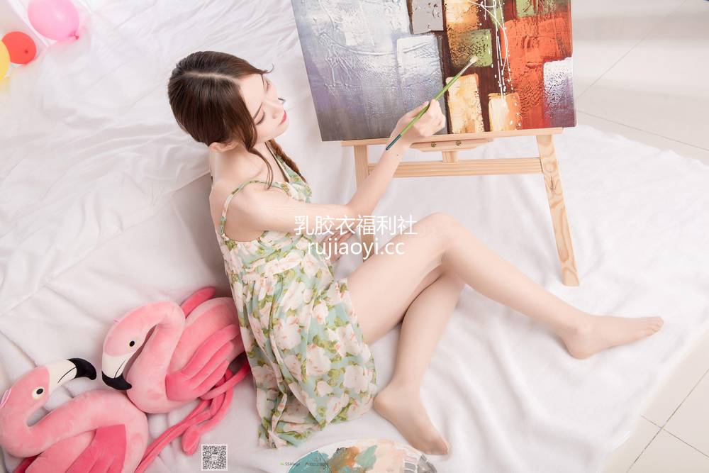 [SSA丝社] NO.022 琪琪化身灵魂画师进口肉丝 [99P81M]