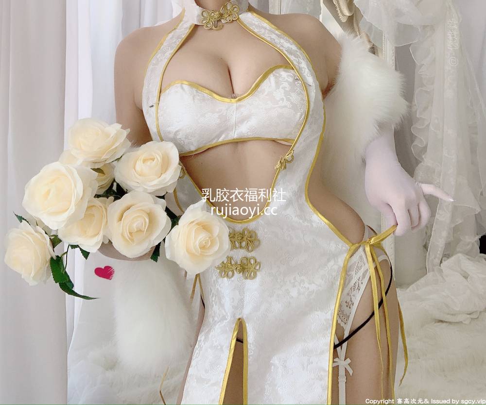 [网红杂图] 白烨 – 白旗袍 [40P6V445M]
