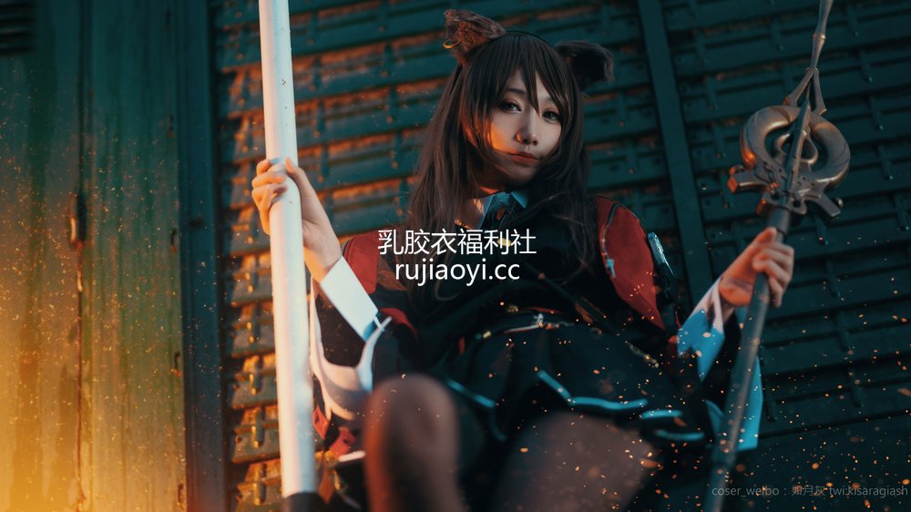 [网红杂图] 如月灰 – 明日方舟 天火 [9P21MB]