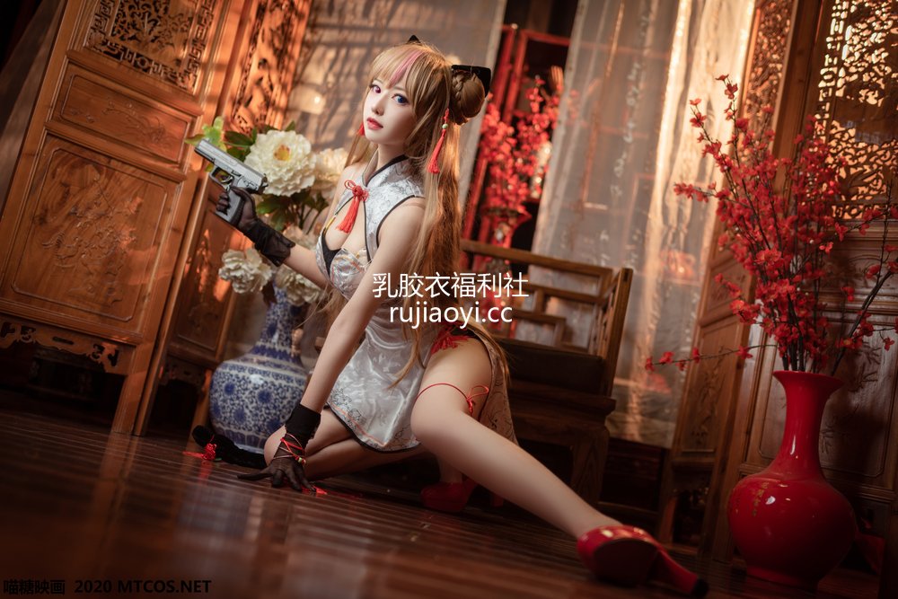 [喵糖映画] HML.011 蜂糖花旗袍 [20P139MB]