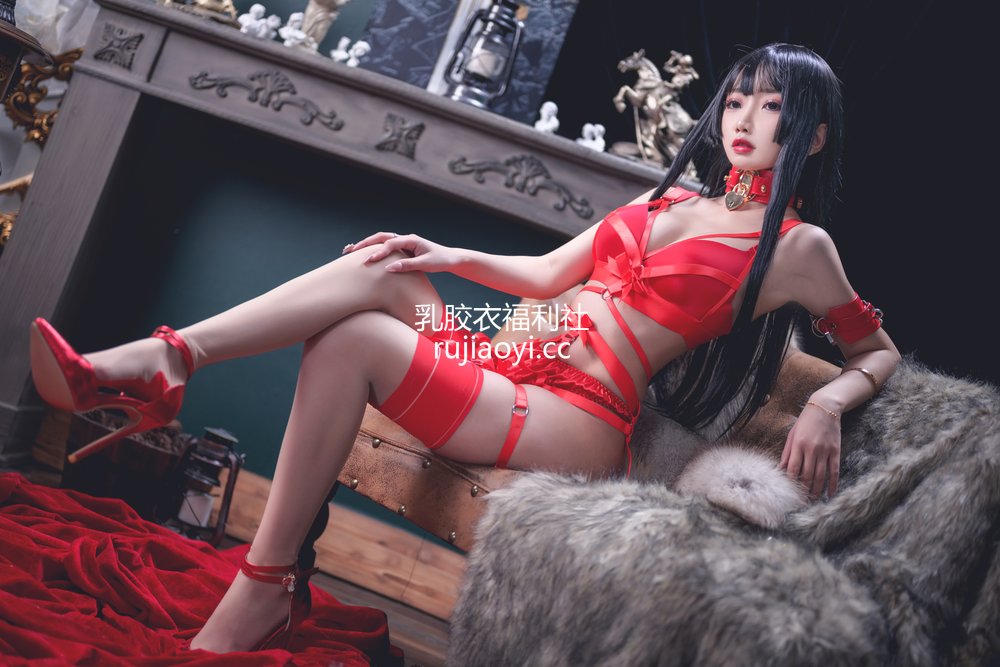 [网红杂图] 鬼畜瑶在不在 – 红色束缚 [44P1V886MB]