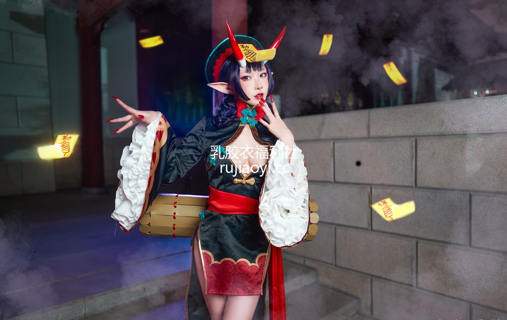 [网红杂图] 阿包也是兔娘 – 酒吞童子 [10P153MB]