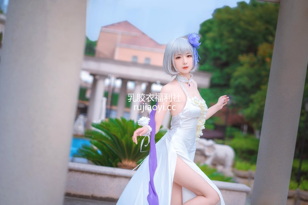 [网红杂图] 弥音音ww – 天狼星 纯白蔷薇 [8P10MB]