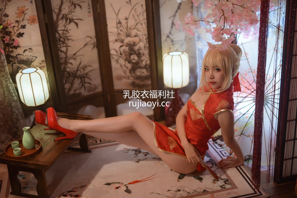 [网红杂图] 二佐Nisa – Fate尼禄旗袍 [20P207MB]
