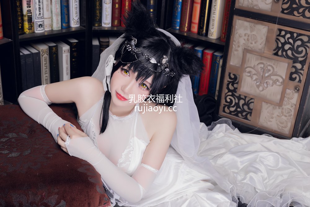 [网红杂图] 雪晴Astra – 爱宕花嫁 [18P157MB]