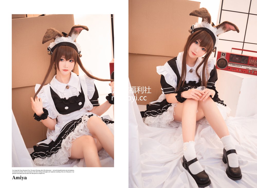 [网红杂图] 面饼仙儿 – 阿米驴女仆 [23P209MB]
