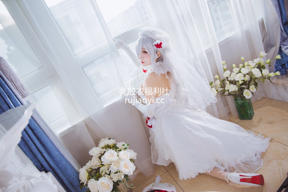[网红杂图] 日奈娇 – 花嫁 [40P375M]