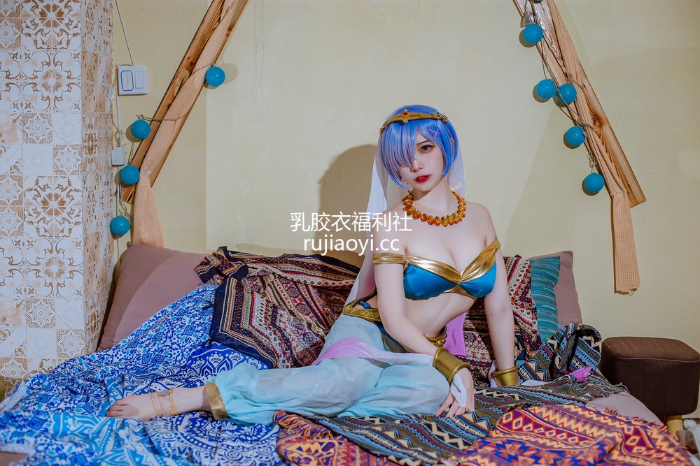 [网红杂图] 二佐Nisa – 蕾姆舞娘 [9P160MB]