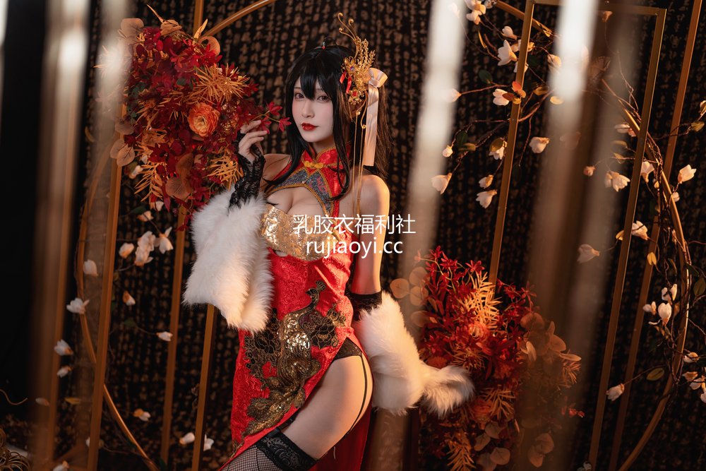 [网红杂图] 铁板烧鬼舞w – 大凤旗袍 [30P480MB]