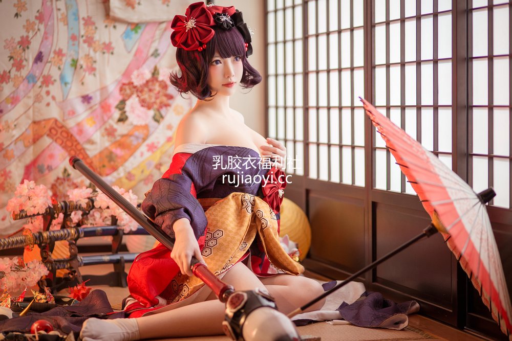 [网红杂图] 妖少you1 – 葛饰北斋 [9P34MB]