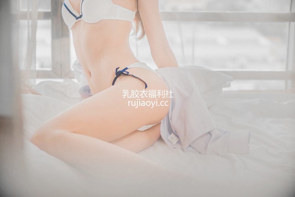 [网红杂图] 桜桃喵 – 白衬衫双马尾 [47P345MB]