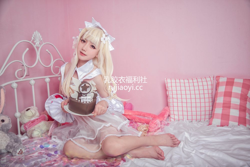 [网红杂图] 弦音sic – 伊莉雅情人节礼装 [9P96MB]