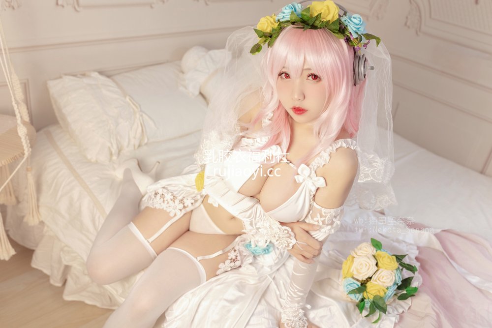 [网红杂图] 貓田聖奈奈 – 索尼子十周年花嫁 [35P103MB]