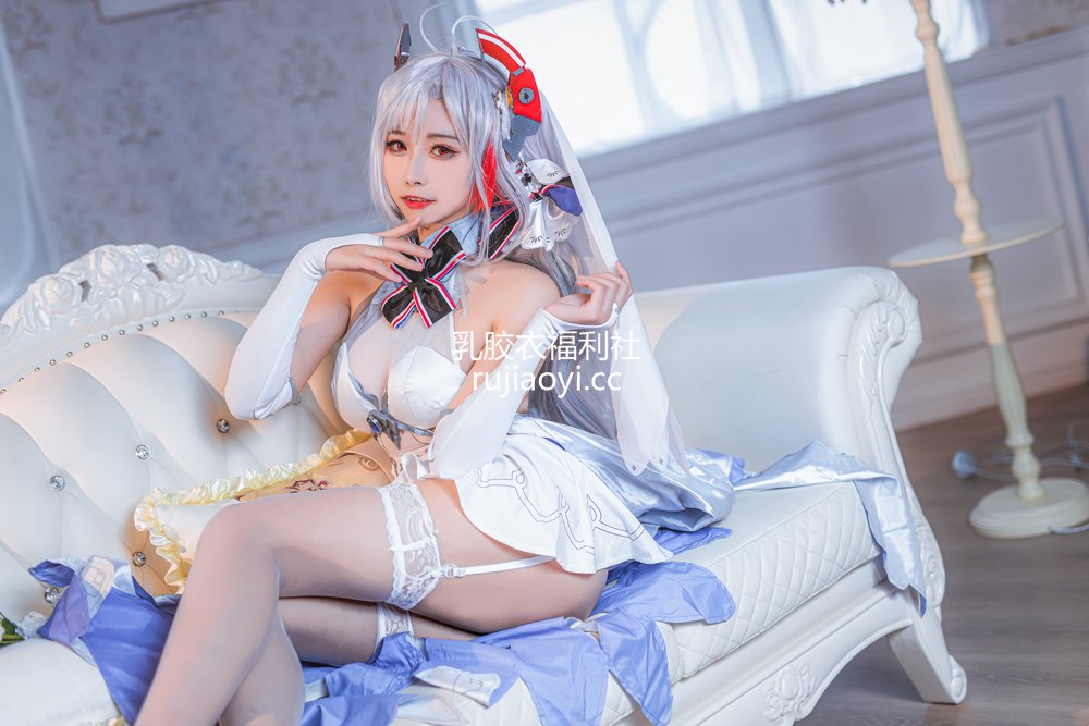 [网红杂图] Momoko葵葵 – 欧根之花嫁 [20P109MB]