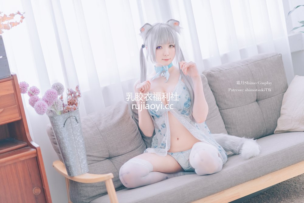 [网红杂图] 霜月shimo – ベビードールと灰色ねこ [15P266MB]