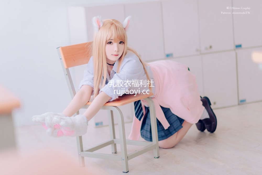 [网红杂图] 霜月shimo – 金发制服 [8P125MB]