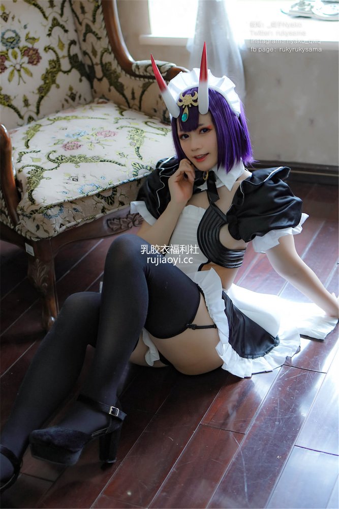 [网红杂图] Nyako喵子 – 酒吞童子女仆 [42P108MB]