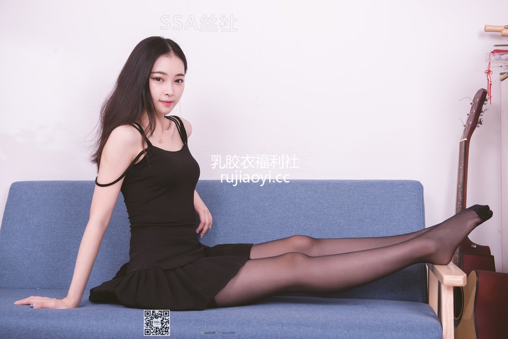 [SSA丝社] 超清写真 No.122 无法抵挡的黑色脚尖加固丝袜 [129P1.25GB]