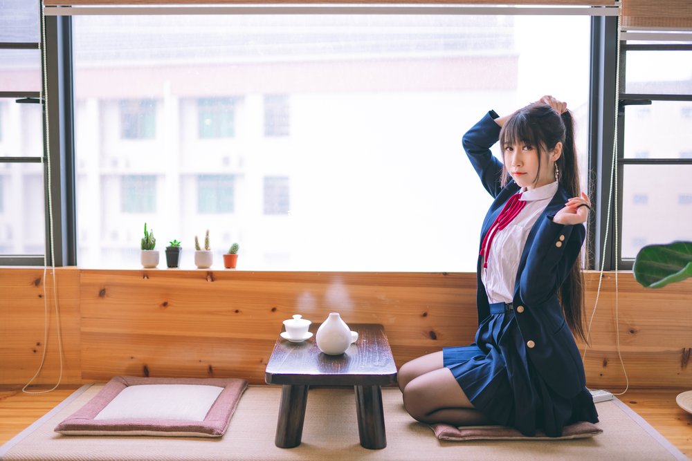 [网红杂图] 不呆猫 – 校服JK [64P4V518MB]
