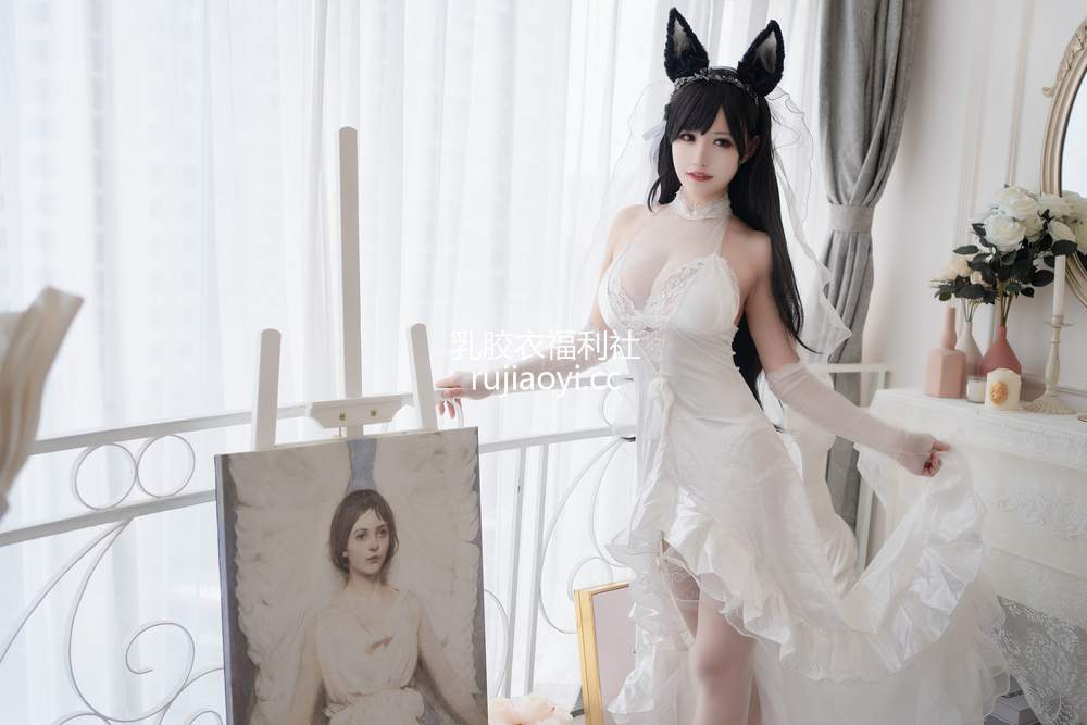 [网红杂图] 小仓千代w – 爱宕婚纱 [20P126MB]