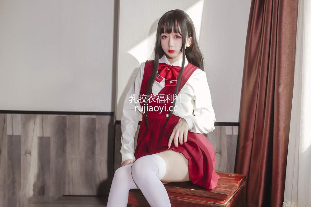 [网红杂图] 日奈娇 – JK少女红裙 [28P276MB]