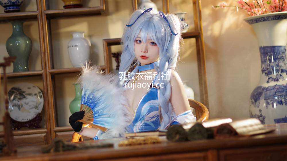 [网红杂图] yuuhui玉汇 – PA-15 翠雀媚 [31P380MB]