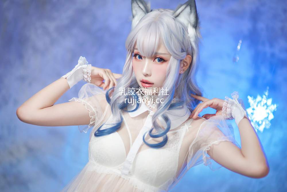 [网红杂图] Ely_eee(ElyEE子) – 猫耳白丝带 [48P6V166MB]
