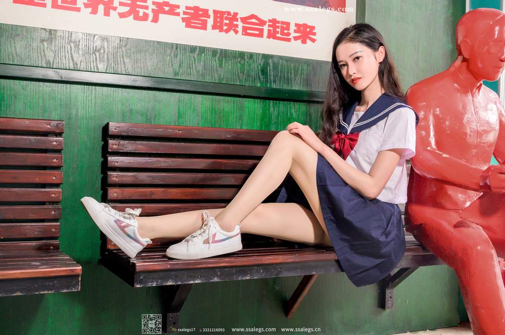 [SSA丝社] 超清写真 No.422 漫漫白色jk制服肉丝写真(下) [134P1.86GB]