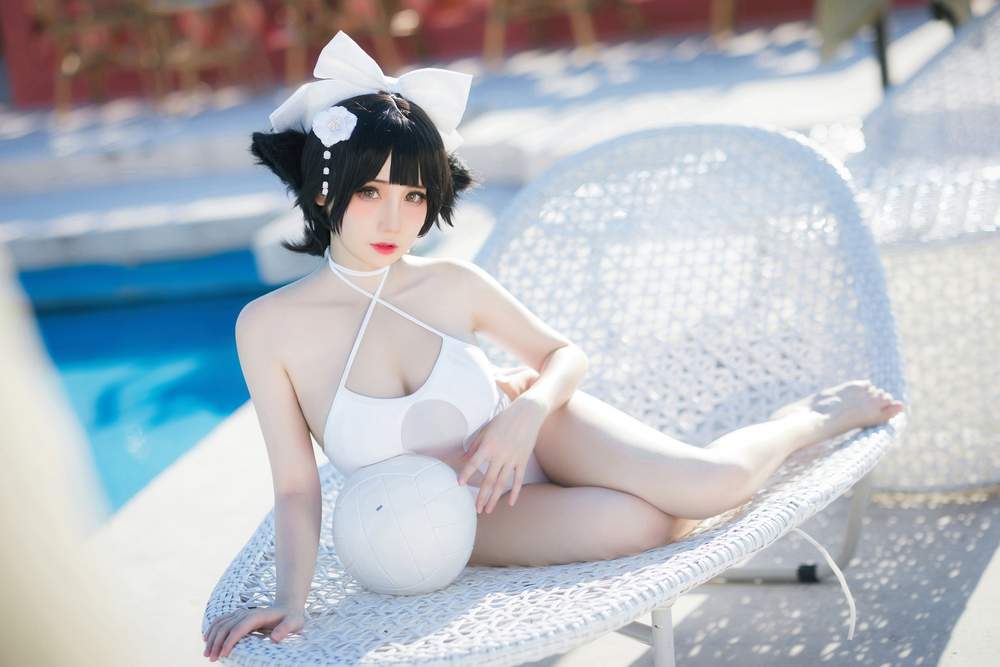 [网红杂图] 焖焖碳 – 高雄泳装 [24P164MB]