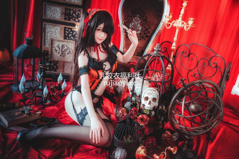[网红杂图] yui金鱼 – 约会大作战时崎狂三 [11P106MB]