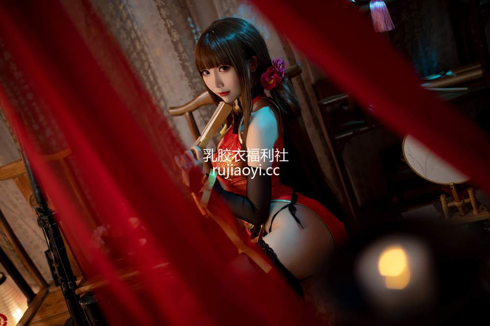 [网红杂图] 面饼仙儿 – DSR50 红牡丹 [34P222MB]