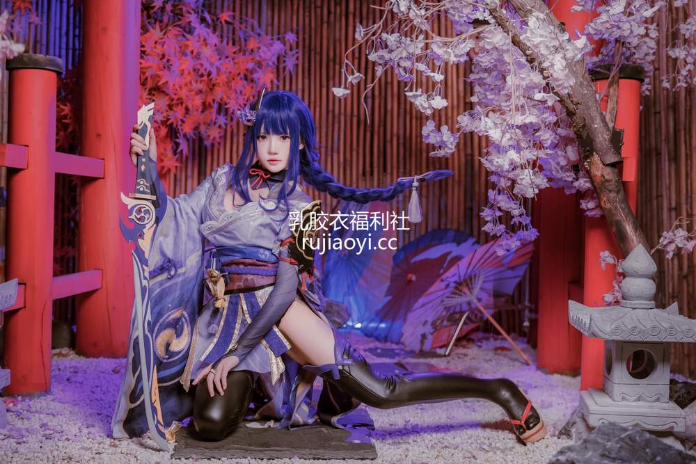 [网红杂图] 桜桃喵 – 雷电将军 [51P1V1.85GB]