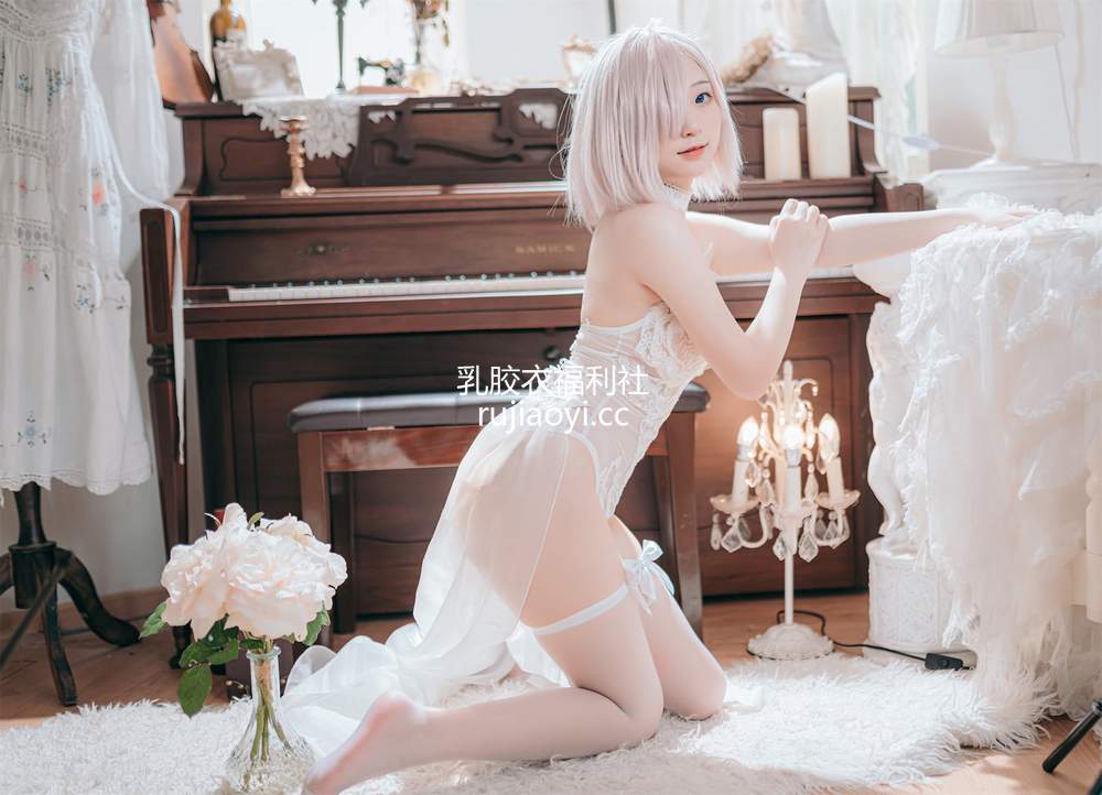 [网红杂图] 花铃 – 玛修婚纱 [63P529MB]