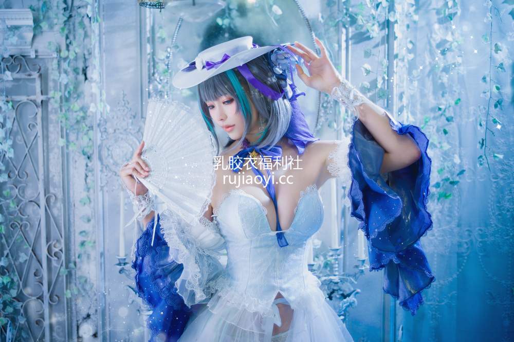 [网红杂图] Ely_eee(ElyEE子) – Cheshire Dress 柴郡禮服 [25P1V102MB]