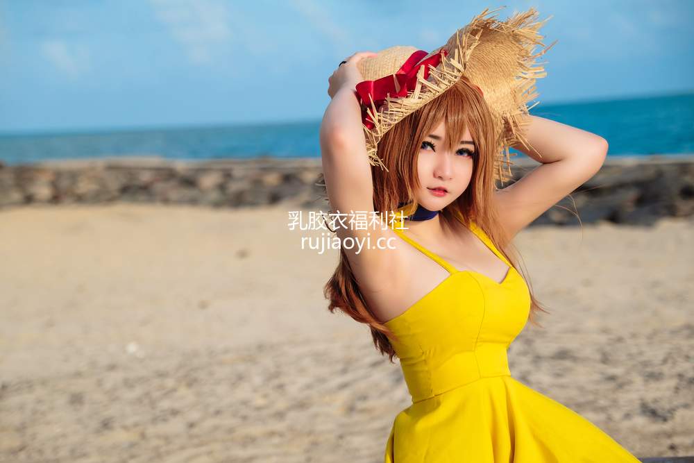 [网红杂图] Potato Godzilla – Asuka Yellow Dress [27P369MB]