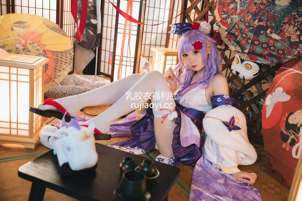 [网红杂图] 焖焖碳 – 独角兽和服 [30P121MB]