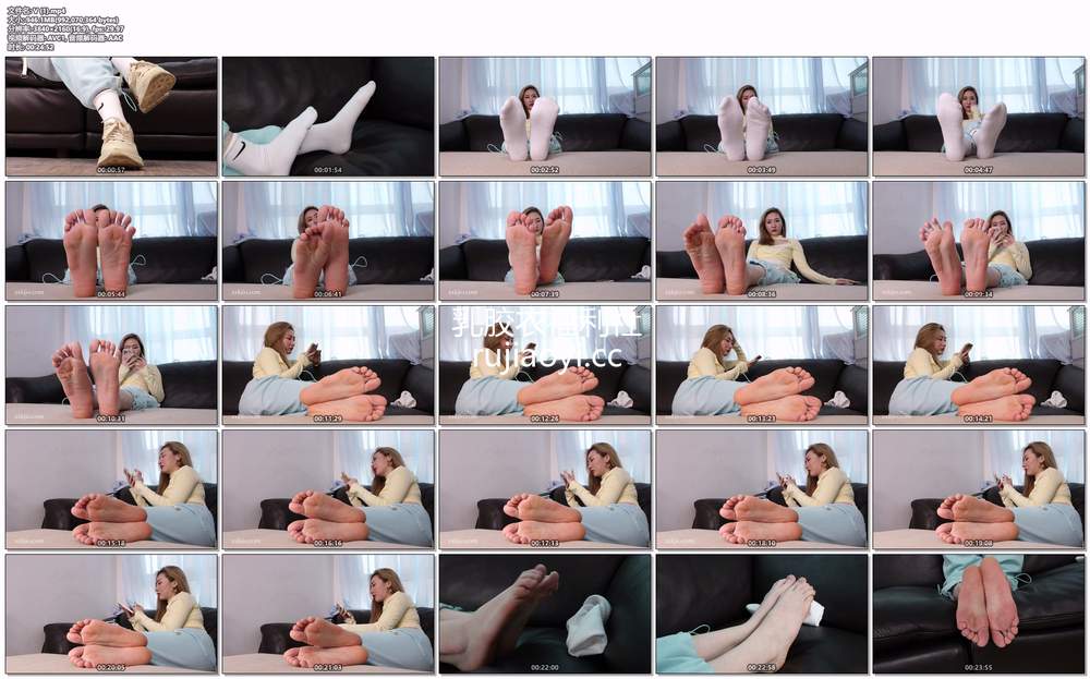[A&F] No.115 气场女王萱萱展示性感大脚 [1V946MB]