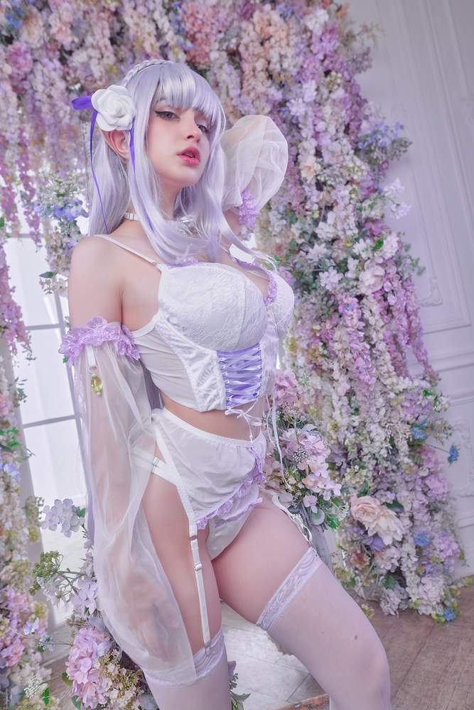 [网红杂图] Hologana - Emilia Lingerie [26P80MB]