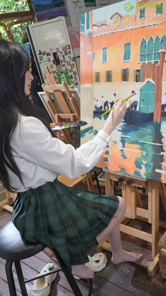 [青柠映画] – AN 画室JK [146P336MB]