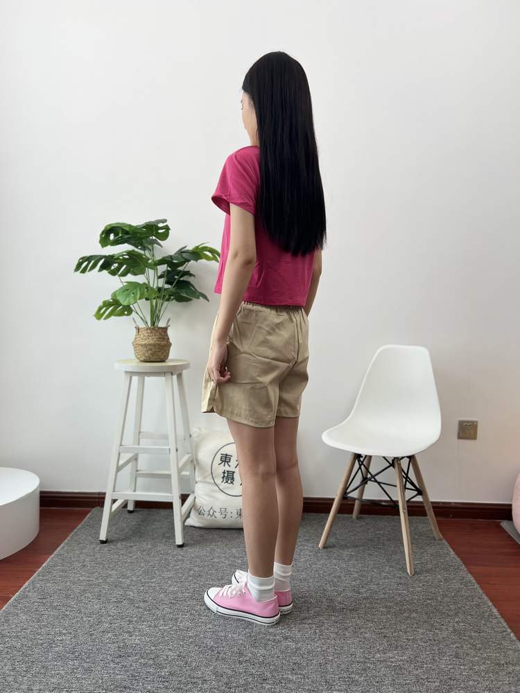 [三禾摄影] No.025 休闲短裤 棉袜 帆布鞋 [182P1V754MB]