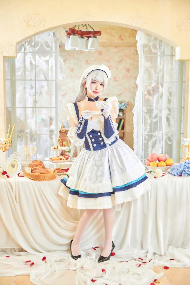 [网红杂图] 源纱希喵喵喵  x  犹大Yuta – 碧蓝航线 贝尔法斯特 [28P219MB]