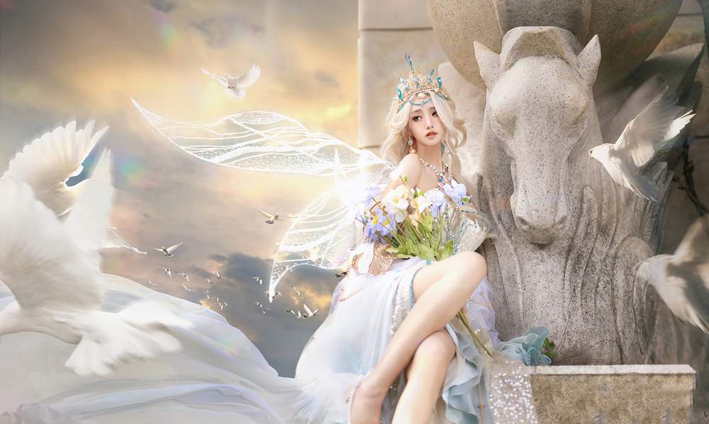 [网红杂图] 走路摇zly – 林泽清瑶 [9P86MB]