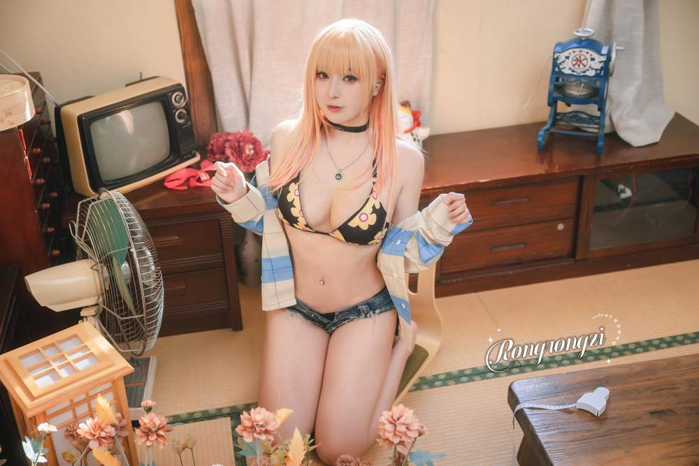 [网红杂图] 小容仔咕咕咕 – 喜多川海梦 [54P108MB]